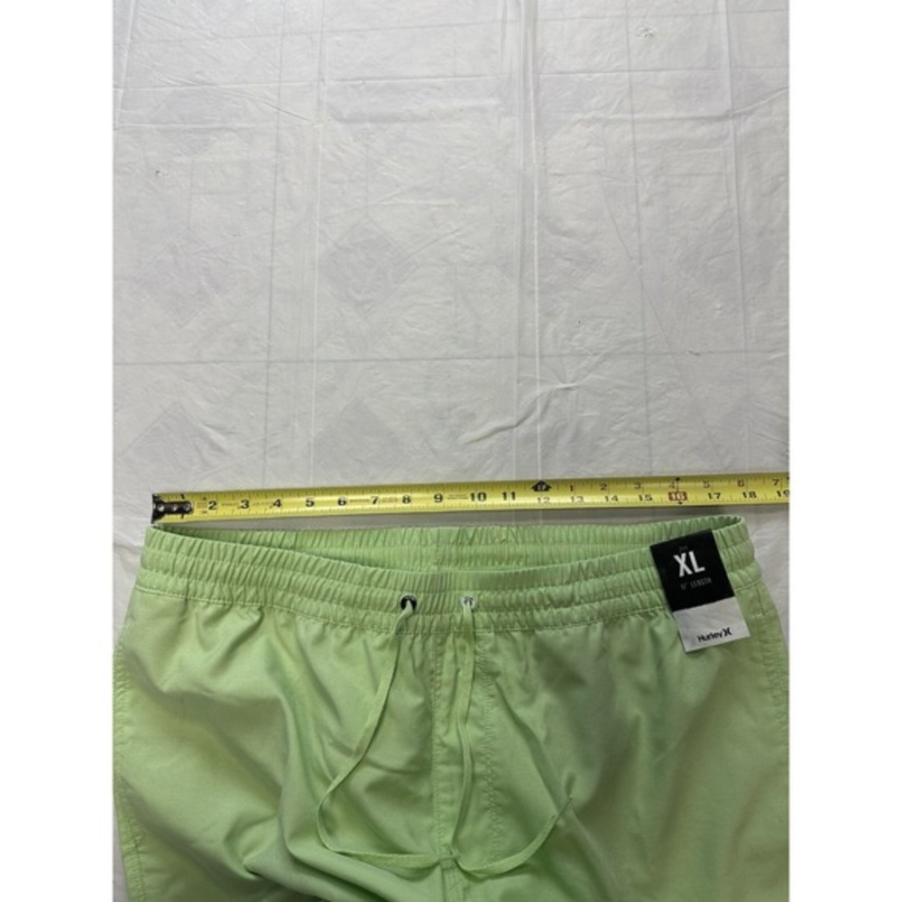 NWT Hurley Mens Neon‎ Green Board Shorts XL 17" Inch - Picture 7 of 8